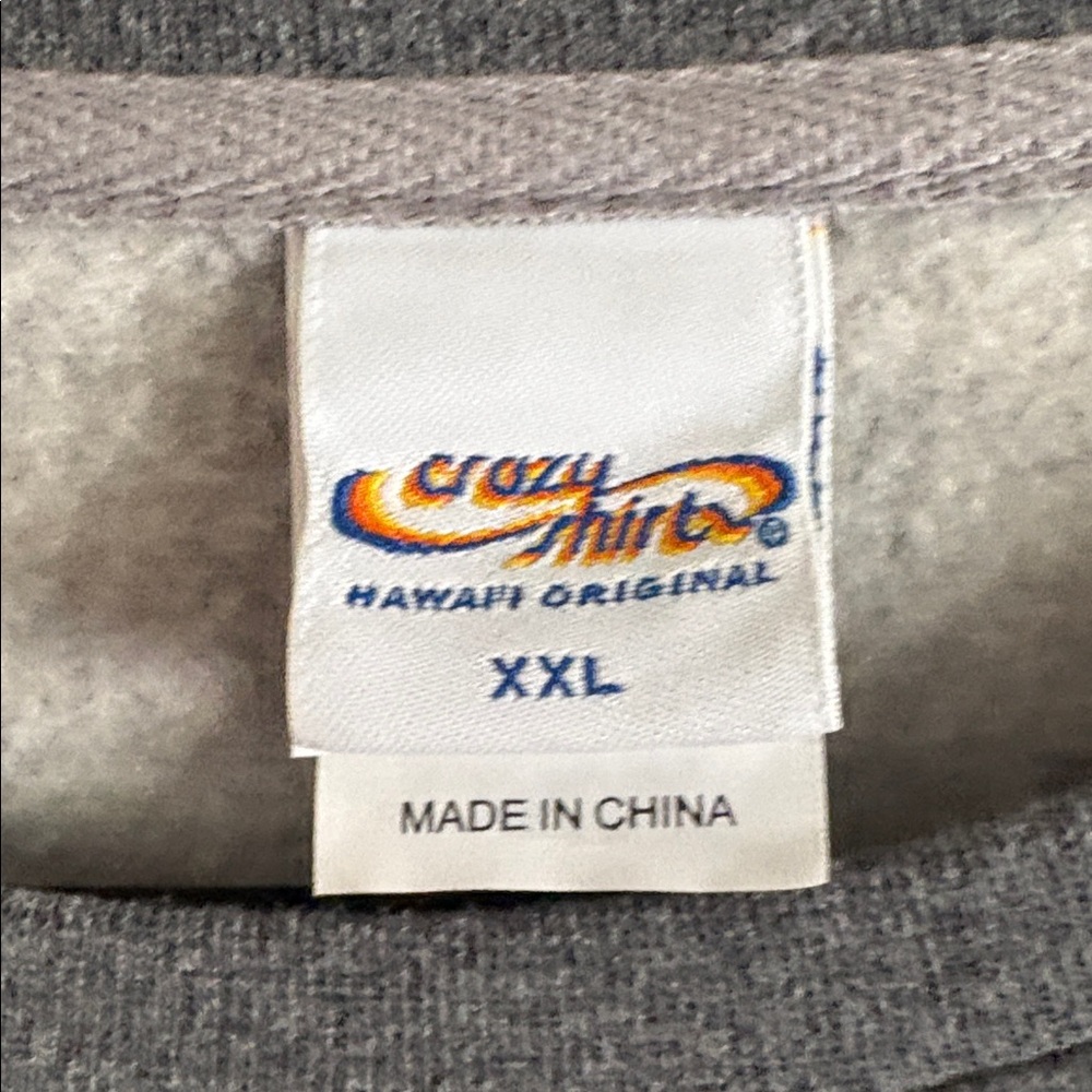 Crazy Shirt sweatshirt Men’s XXL Like new - Picture 2 of 5